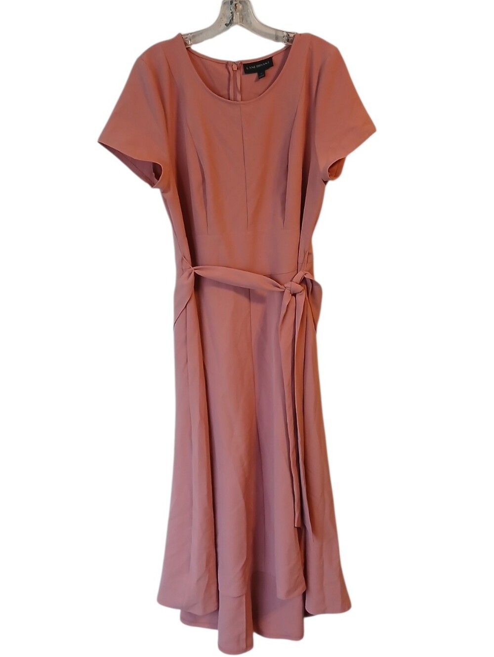 Lane Bryabt Dusty Rose Dress with Waist Tie Size 12
